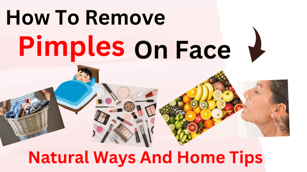 How to remove pimples naturally and permanently
